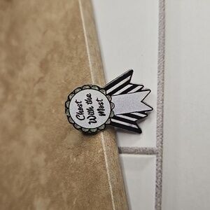 Black and White Pin